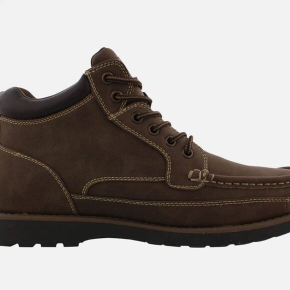 Izod Jaret Mens Shoe 12 M Brown Memory Foam - Picture 6 of 7